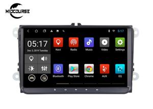 GPS Navigation Volkswagen DVD Player Touch Buttons Navigation Split Screen Wifi RDS FM AM BT