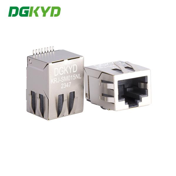 Cheap KRJ-SM015NL RJ45 Socket Patch Network Interface Integrated With 100M Network Transformer Communication Interface for sale