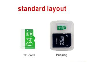China Transparent Color Memory Card Package 48 X 39 X 7.5mm 6.5g With PP Material on sale