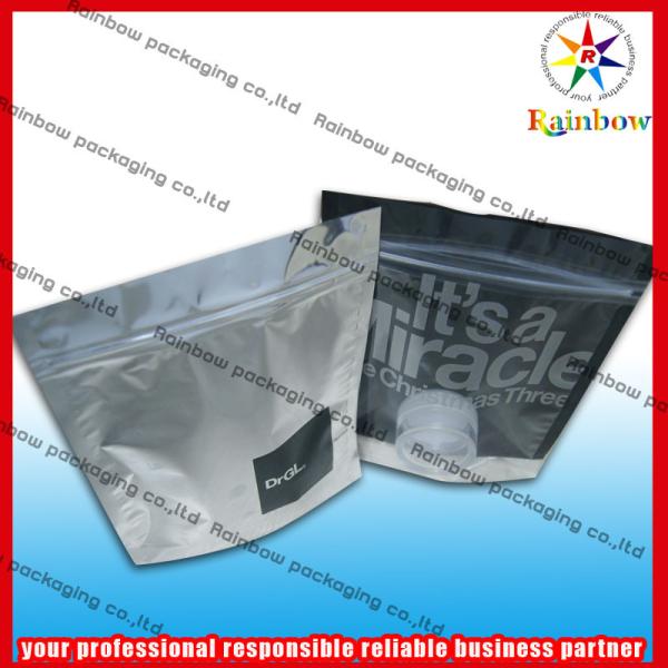 Cheap Stand Up Cosmetic Packaging Bag Colorful Printing With k for sale