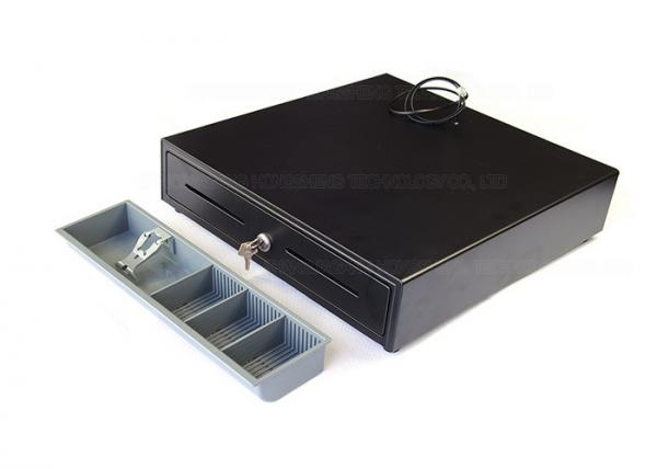 Cash Drawer Money Storage Box Plastic Cash Tray two media slots 400C