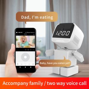 PTZ Home Robot Security Camera 1.5W With 45d Microphone