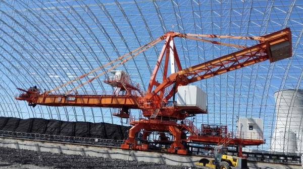 Cheap Side Cantilever Stacker Stacking Equipment For Stacking Material In Stockyard for sale