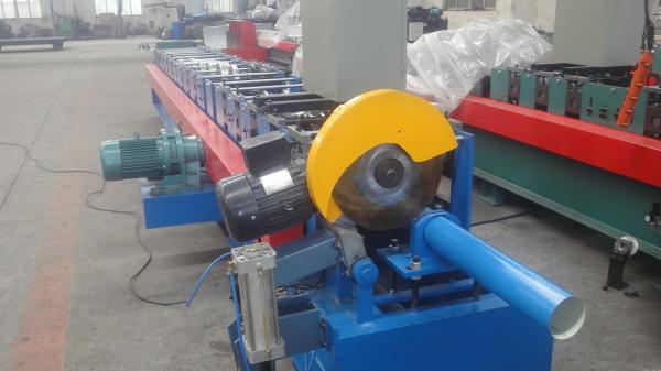 Cheap Custom Light Pipe Downspout Roll Forming Machine , Board Cold Roll Forming Machine , Rain Pipe Forming Machine for sale