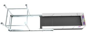 China Crane Retractable Loading Platform 2.8m Width With Two Or Four Props on sale