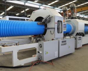 DWC Corrugated Pipe Processing Machine Double Layer Corrugated Tube Extrusion Line