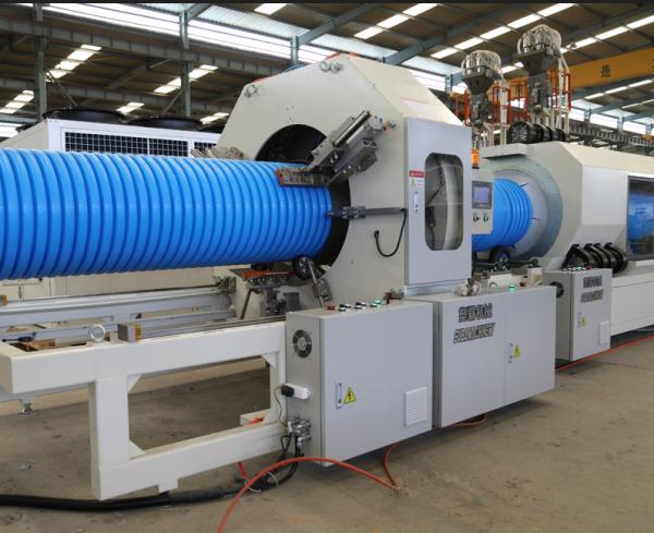Cheap DWC Corrugated Pipe Processing Machine Double Layer Corrugated Tube Extrusion Line for sale