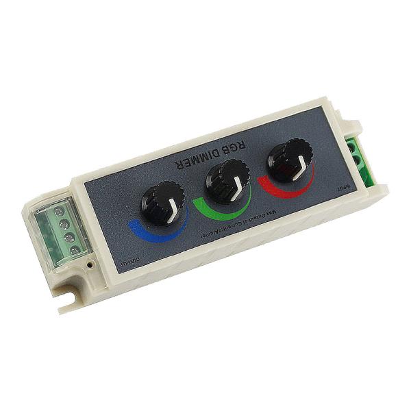 Cheap 216W LED RGB Controller Dimmer With 3 Way Stepless Adjustable Switch for sale
