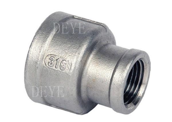 Cheap CF8M CF8 Screwed Threaded Pipe Fittings reducing coupling for sale