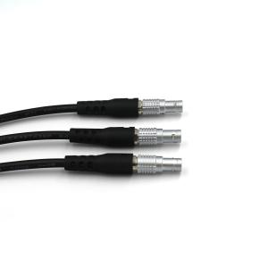 TGG 4 Pin 7A Power External Push Pull Cable Connectors 2 Keys Male Plug Low Voltage