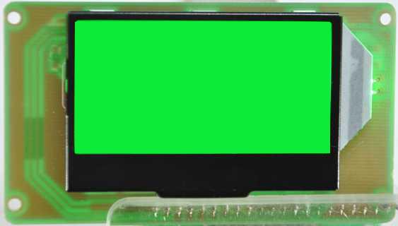 Cheap POS Machine 132 X 64 Dots Graphic LCD Display Module With Green Backlight for sale