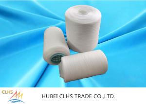 Best 100 Polyester Core Spun Thread 40 Count , Durable Raw Polyester Ring Spun Yarn wholesale