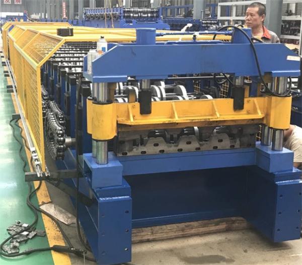 Cheap Automatic PLC Control Metal Deck Forming Machine Hydraulic drive 37kw for sale