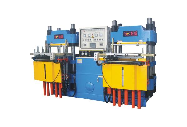 Cheap Automatic Rubber Injection Moulding Machine , Plate Vulcanizing Machine Hot Pressing for sale