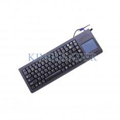China IP65 Rated Industrial Computer Plastic Keyboard With Function Keys And Touchpad on sale