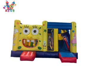 China Inflatable Jumping Bouncy Castles Bounce House Inflatable Bouncer With Slide on sale