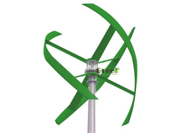 Cheap Custom 5KW Vertical Axis Wind Turbine , Rooftop Windmill Generator for sale