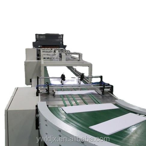 Cheap Efficiently Produce Exercise Book and Notebook with Plastic Book Cover Making Machine for sale