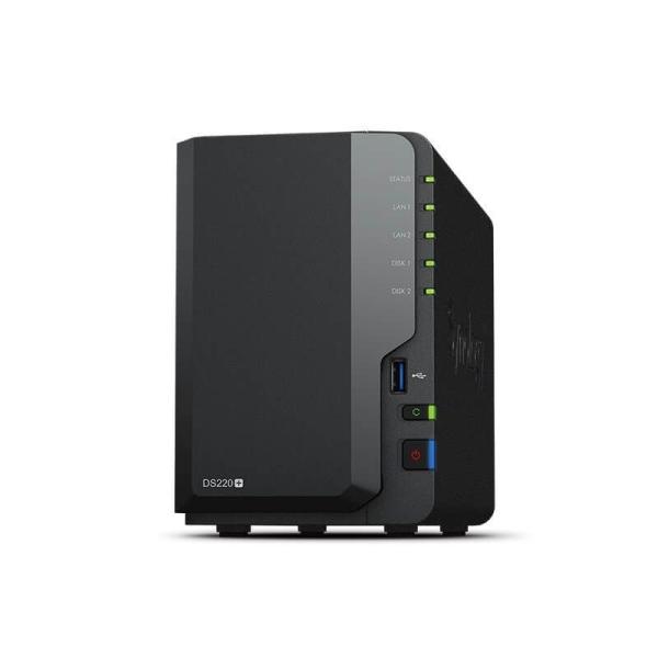Cheap Network Storage Centralized Storage Data Backup 2 Bay NAS Synology DiskStation DS220+ (Diskless) for sale