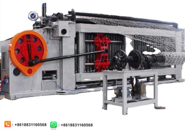 Cheap 7.5kw Reverse Gabion Mesh Machine Straight Twisted Type for sale