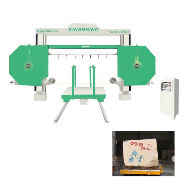 Cheap 15kilo Watt Plc Marble Block Cutting Machine Block Deviding Machine For Granite for sale
