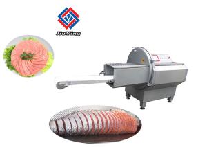 Frozen Meat Ham Steaks Slicing Cutter Machine Numerical Control Constant Speed