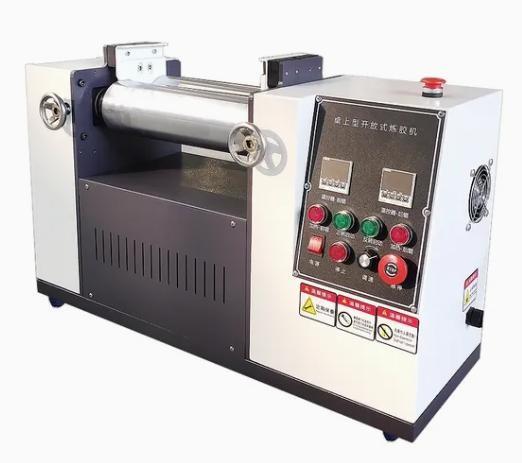 Cheap Horizontal Layout Type Laboratory Two Roll Mill Machine For Rubber Mixing for sale