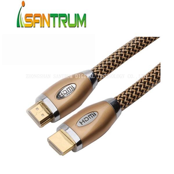 Cheap High-End HDMI Cable with Nylon Net with Ethernet Support 3D, HDTV for sale