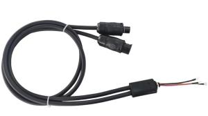 Micro Inverse 600V AC Power Supply Harness With Braided Shielded
