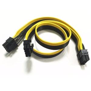 China PCIe 8 Pin Male to Dual 8 Pin Male PCI Express Graphics Video Card GPU Splitter Power Adapter Cable on sale