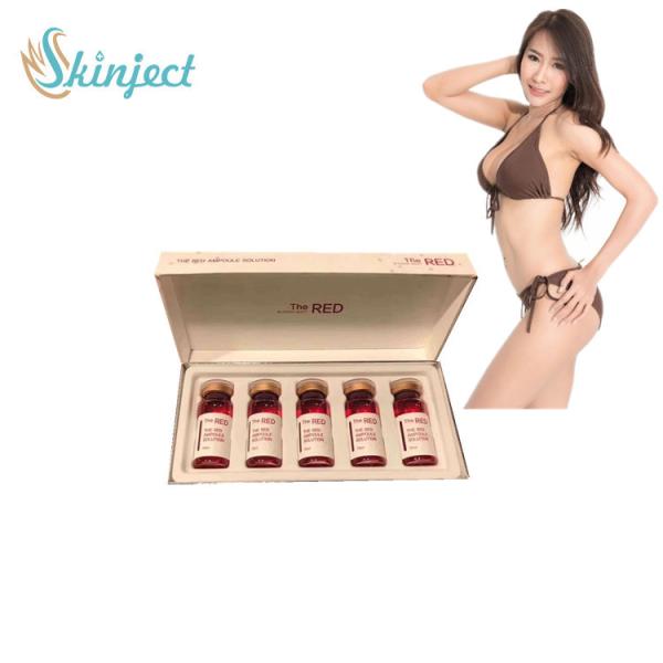 Cheap Red Lipolytic Solution 5x10ml Fat Reducing Injections for sale