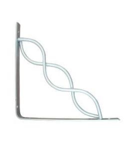 Best Anti Rust Triangle Wall Bracket / Metal Scroll Shelf Brackets Nonstandard wholesale