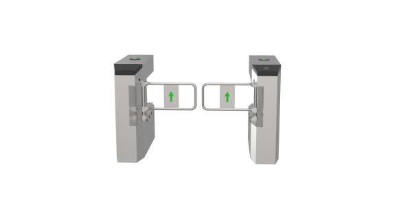 Cheap Infrared Sensor Enabled Access Control Swing Gate for Self-Service Supermarkets Gyms for sale