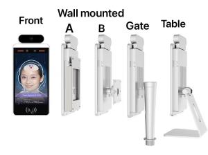 IPS LCD screen Temperature Measurement Equipment Face Recognition
