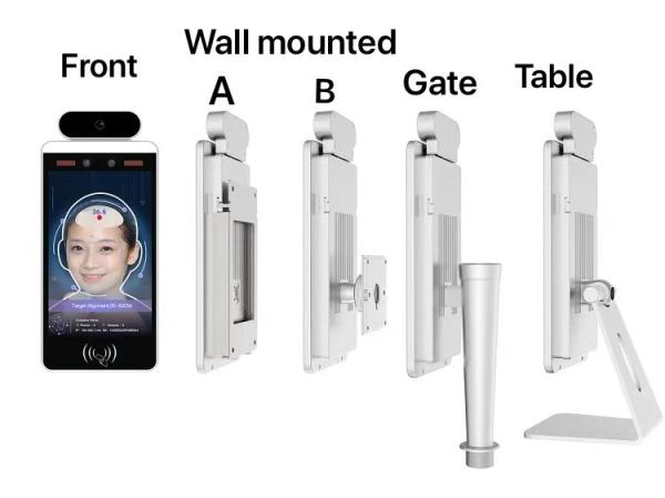 Cheap IPS LCD screen Temperature Measurement Equipment Face Recognition for sale
