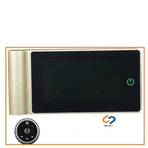 China Video Recording Wireless Digital Door Viewer / IR LED Ip Night Vision Door Camera on sale
