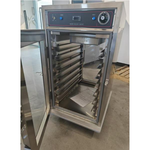 7 Trays Electric Glass Door Two Side Open Commercial Food Warmer Holding Cabinet