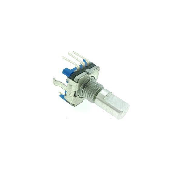 Cheap Custom Metal Shaft 5 Pin 11mm Linear Rotary Encoder With Switch for sale