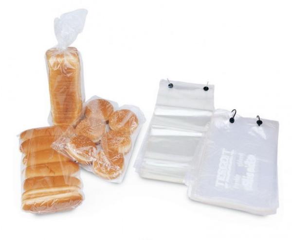 Cheap Transparent LDPE OPP Poly Plastic Bag Food Packing Bread Wicket for sale