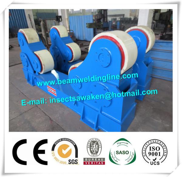 Cheap Automated PU Roller Pipe Welding Rotator / 5 Ton Welding Turning Rolls for sale