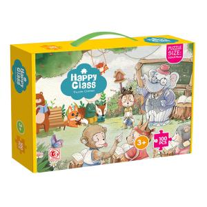 Best Children Present Zigzag Paper Jigsaw Puzzle 1.8mm Thickness wholesale