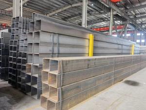 China 35mm Rectangular Steel Pipe Q235 Ss Rectangular Tube Carbon Black Iron on sale