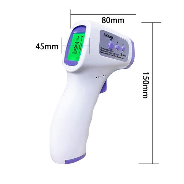 Cheap Mini C Digital LCD Non Contact Infrared Thermometer Gauge Sensor Indoor Outdoor for sale