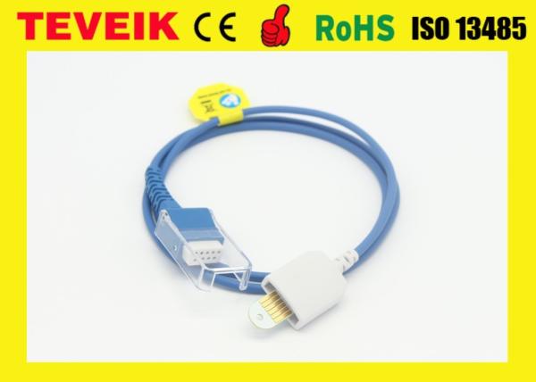 Cheap Ms spo2 sensor adapter cable, Ms 6pin to DB9 female Spo2 Extension Cable Compatible with LNCS sensor for sale