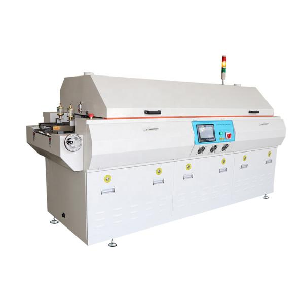 Cheap Automatic Small SMT 4 Zone Reflow Oven With Touch Screen PLC Control for sale