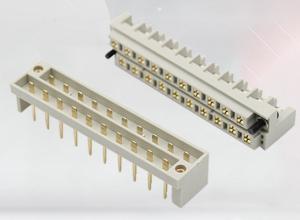 China Mitsubishi FX1N-40,60 Barrier Terminal Blocks Shock - Resistance With Protective Cover on sale