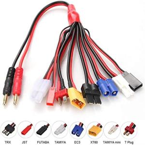 China Stable 8 In 1 RC Lipo Charger Leads Multifunctional Heatproof on sale