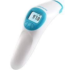 Cheap Rapid Speed Infrared Forehead Thermometer Large Screen Reading Automatic for sale