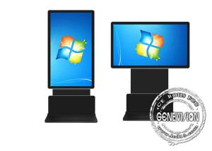 China 43 Inch Touch Screen Kiosk Android Remote Control Auto Rotate Aluminum Frame With Wifi on sale