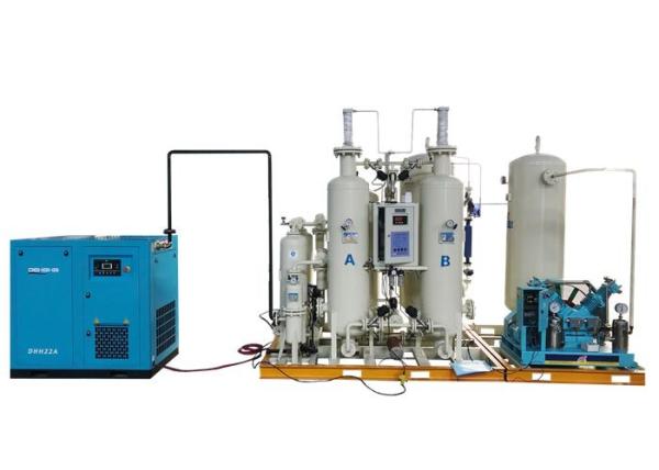 Cheap Industrial Oxygen Generator , High Purity Oxygen Generator Dew Point ≤-40°C for sale